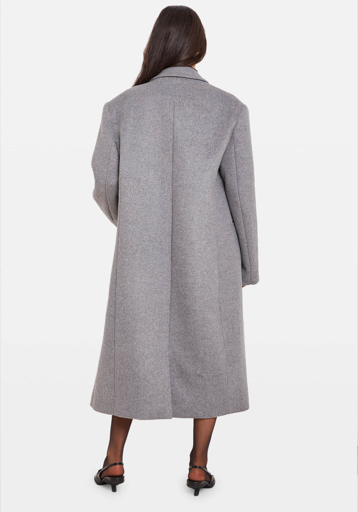 OVERSIZED COAT GREY