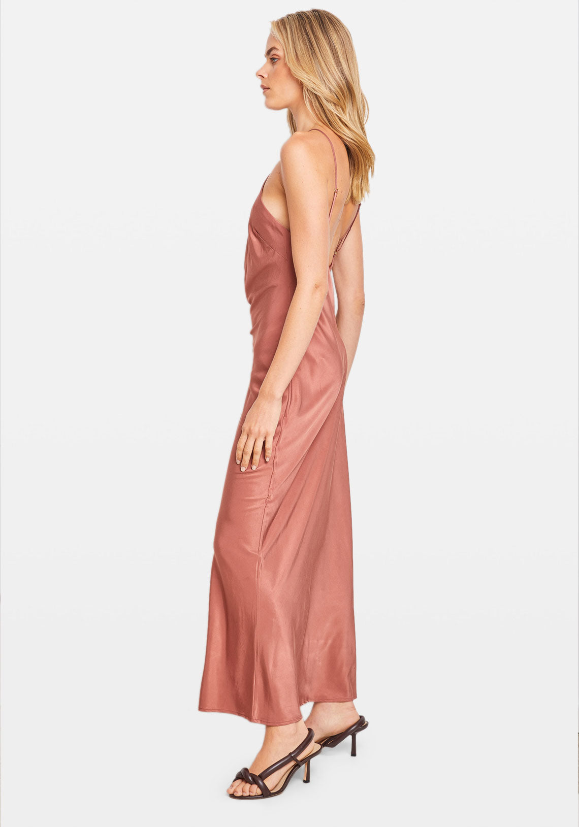 AMOR DRESS TERRACOTTA