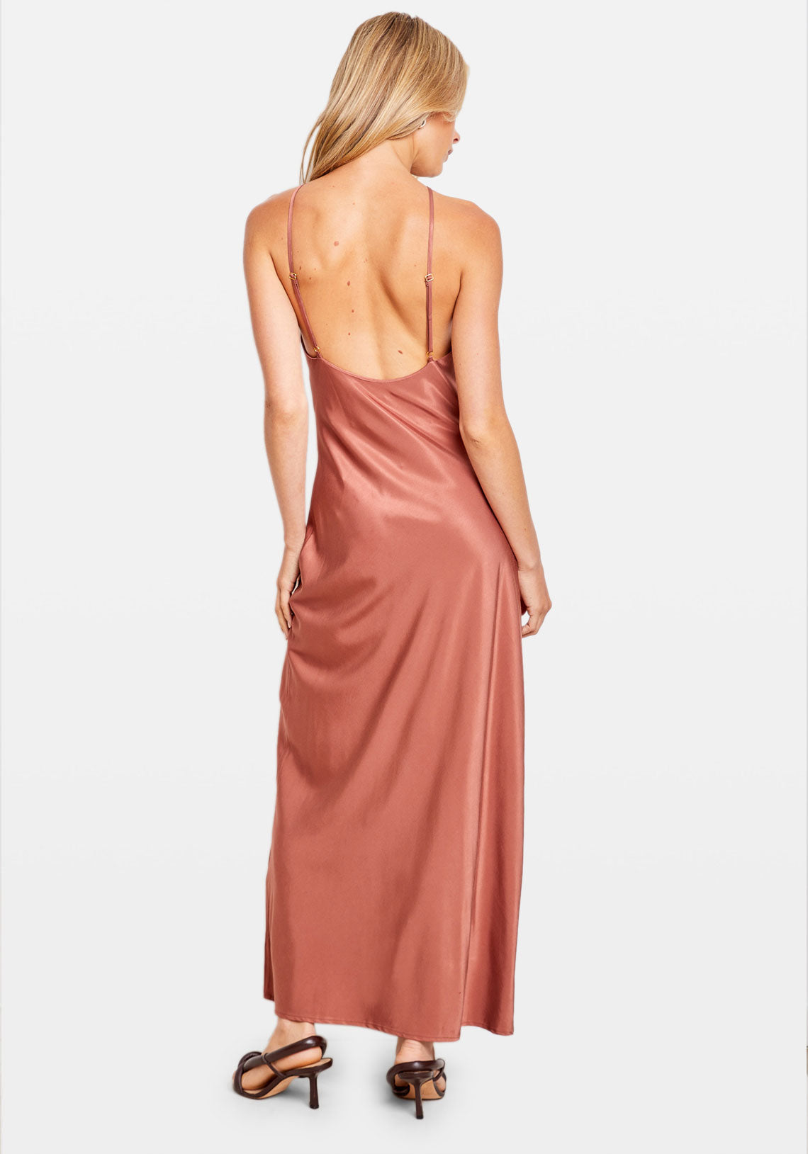 AMOR DRESS TERRACOTTA