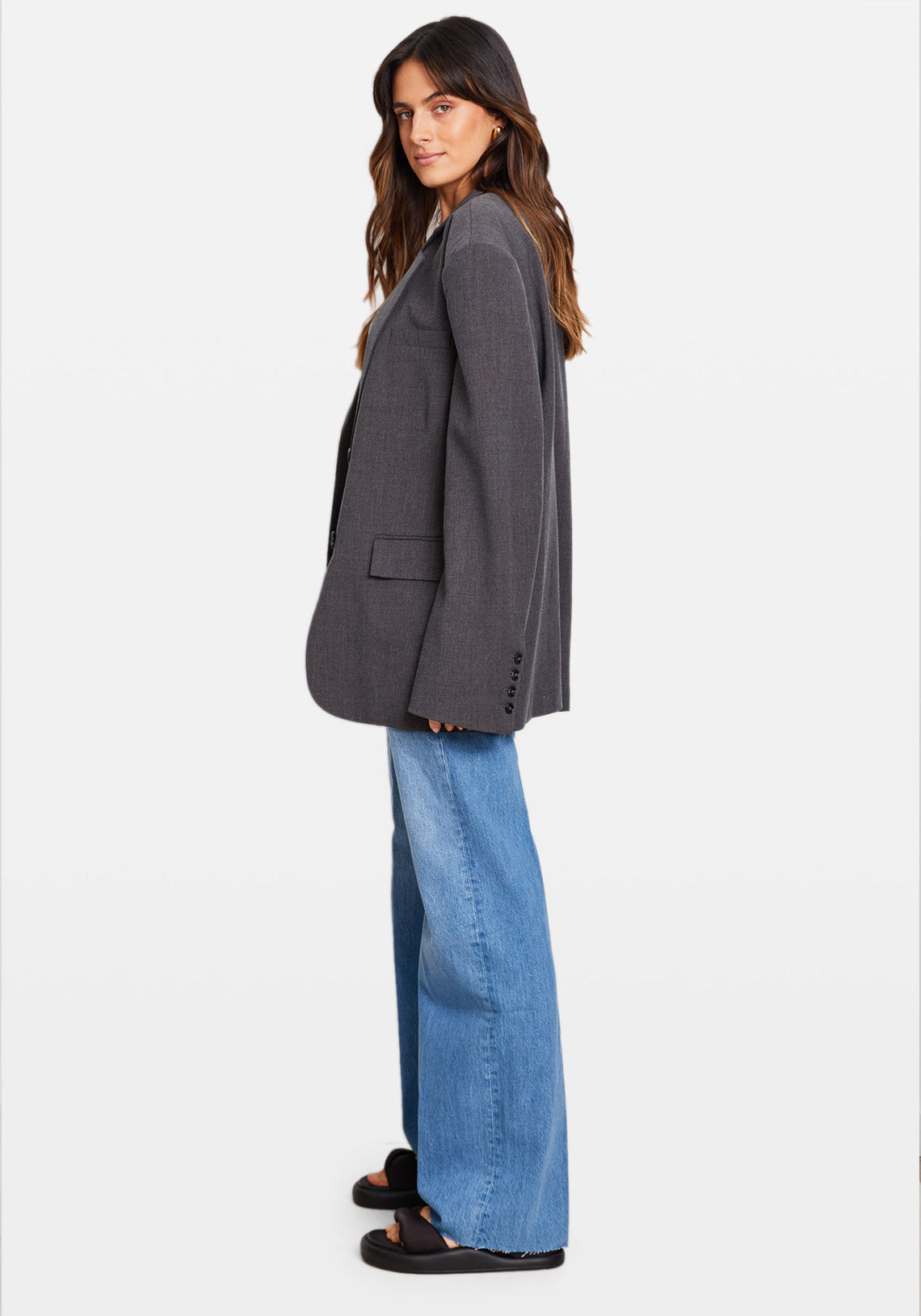 BELLA BLAZER GREY