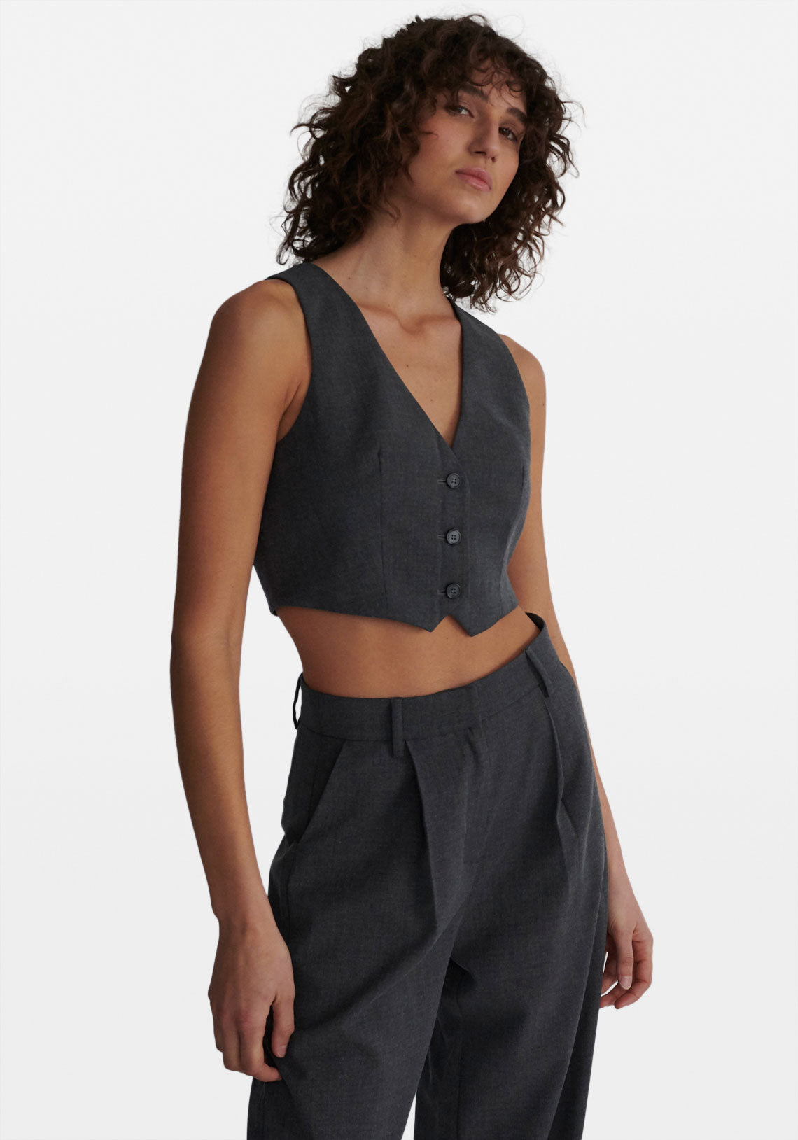BELLA VEST GREY