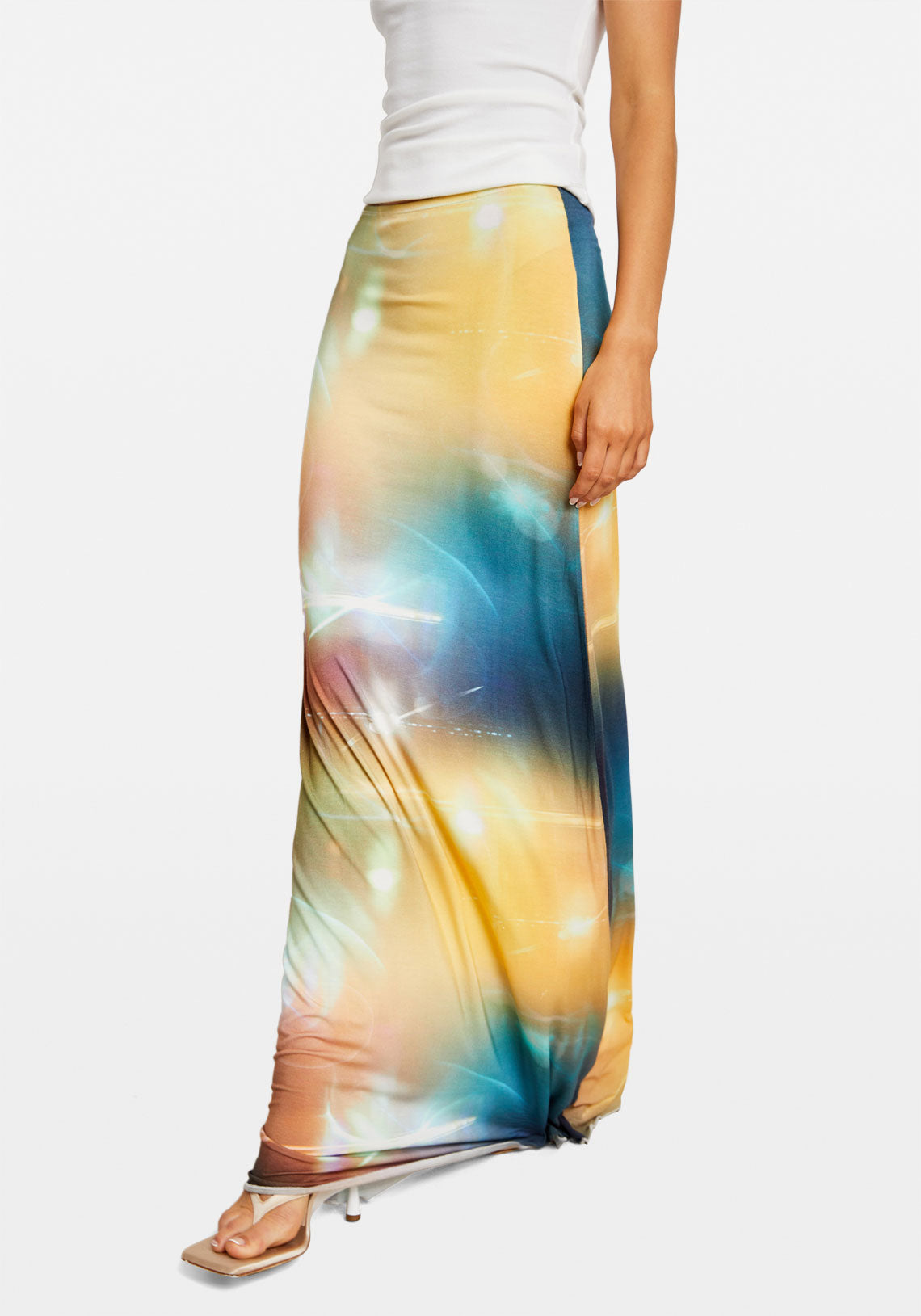 BAMBOO MAXI SKIRT KALEIDOSCOPE