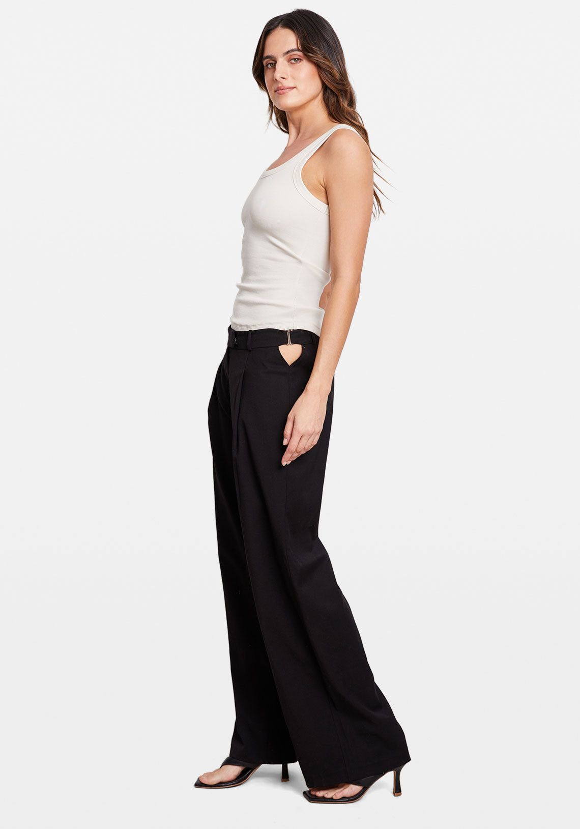 SCOOP TANK IVORY