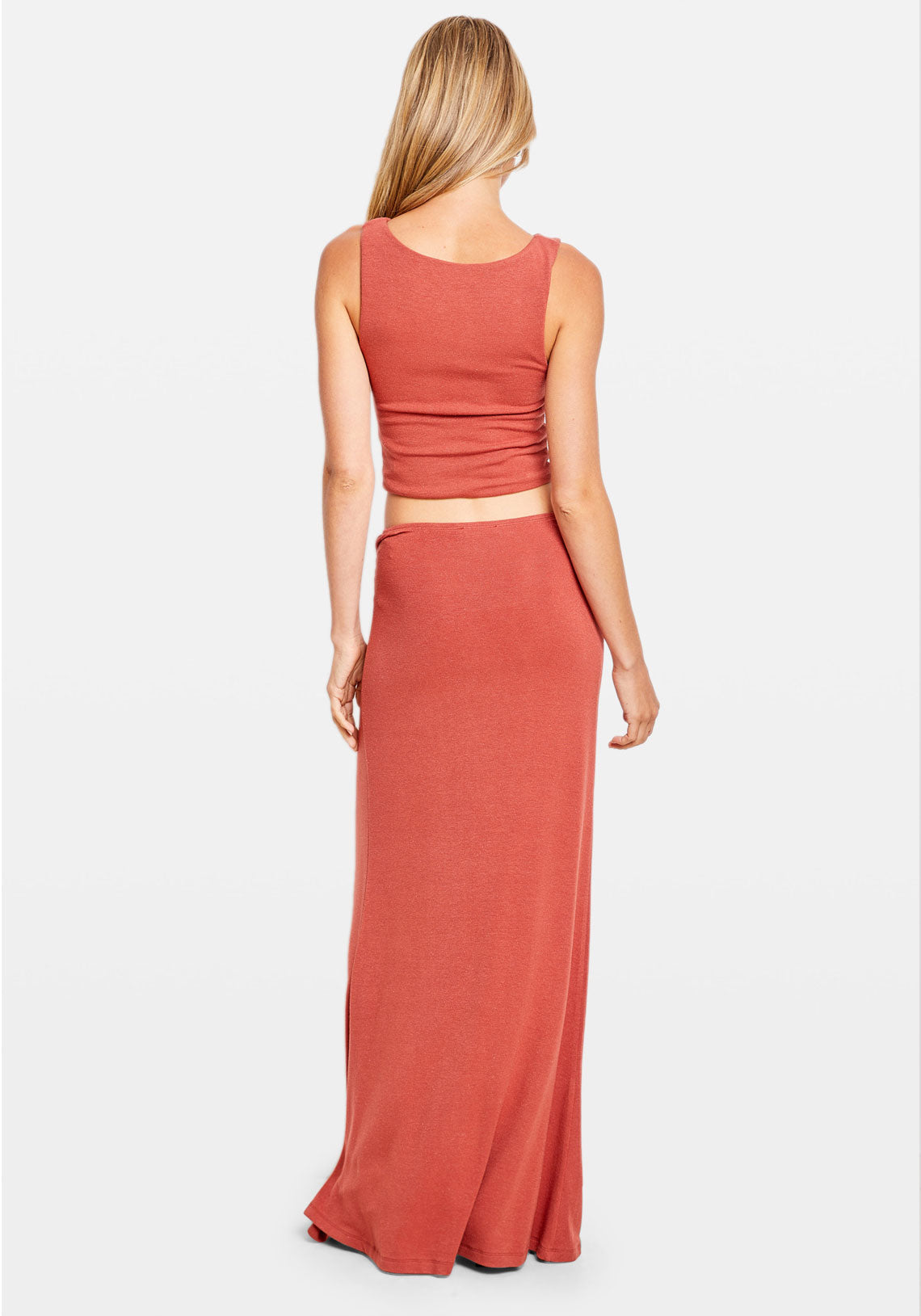 DORATA SKIRT TERRACOTTA