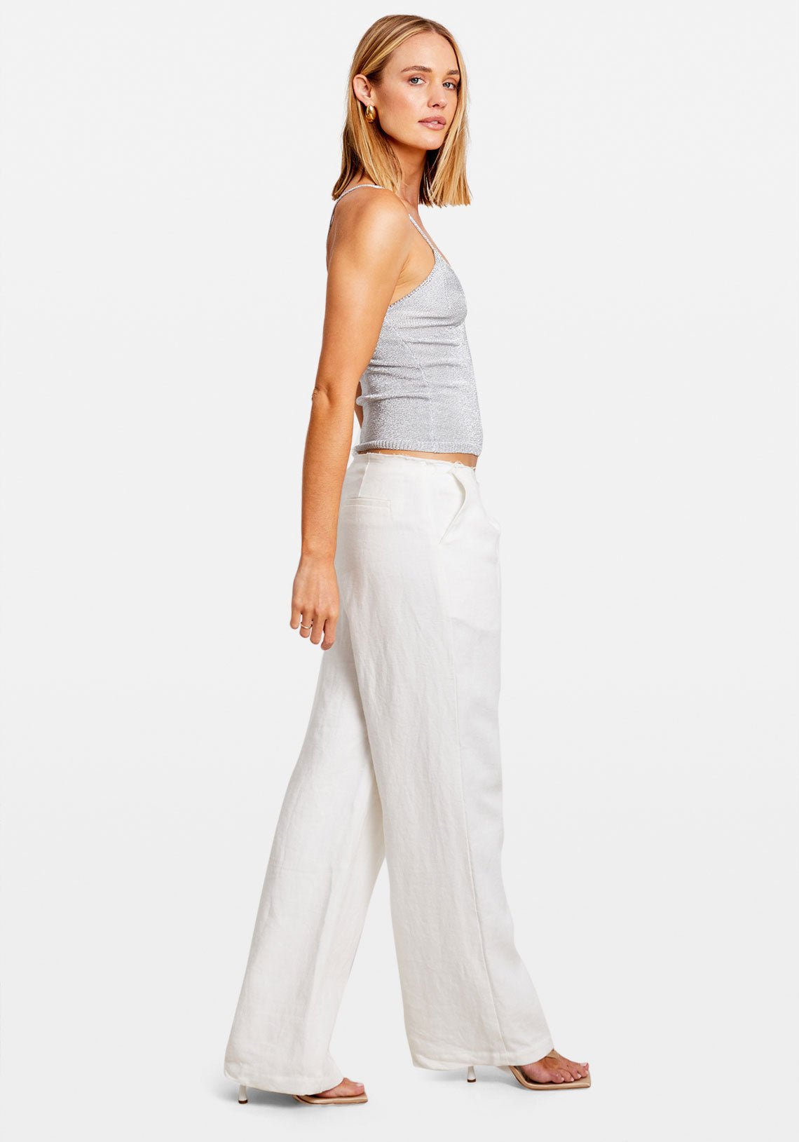 LUREX TOP SILVER