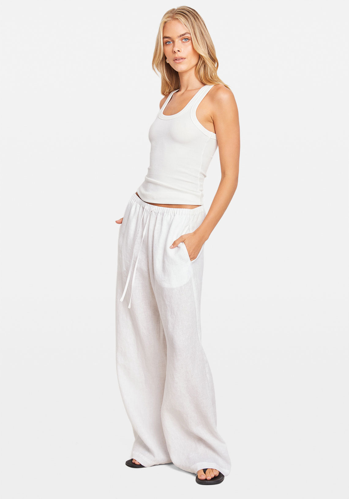 RESORT PANT WHITE