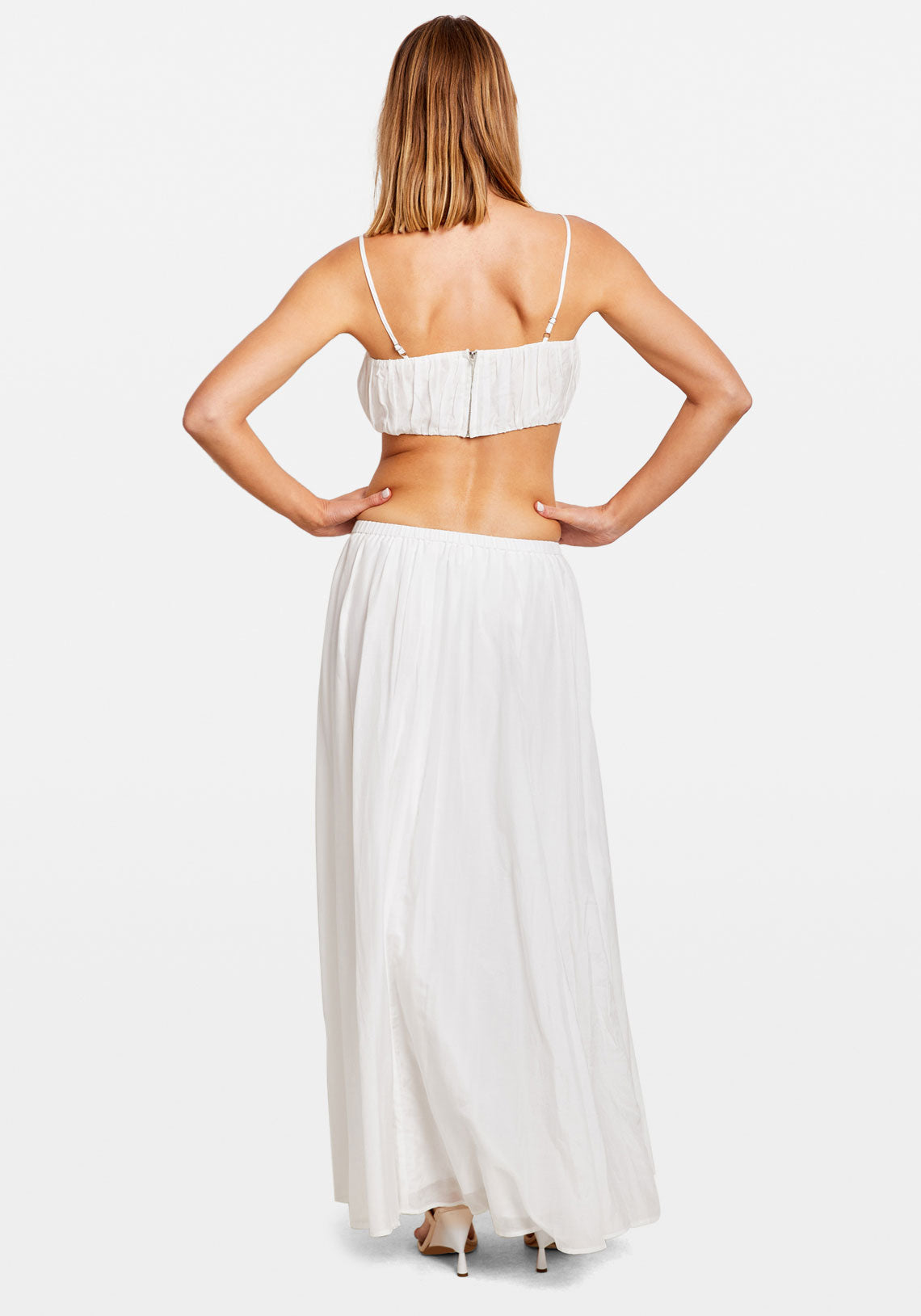 SOL MAXI SKIRT WHITE